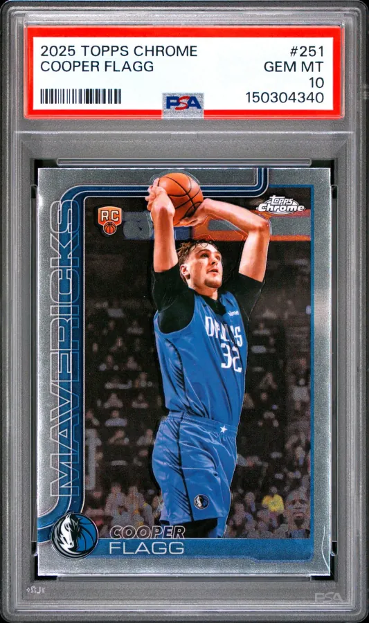 Cooper Flagg – 2025 Topps Chrome #251