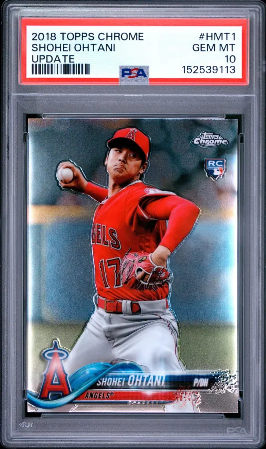 Shohei Ohtani – 2018 Topps Chrome Update #HMT1