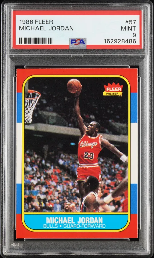 Michael Jordan – 1986 Fleer #57