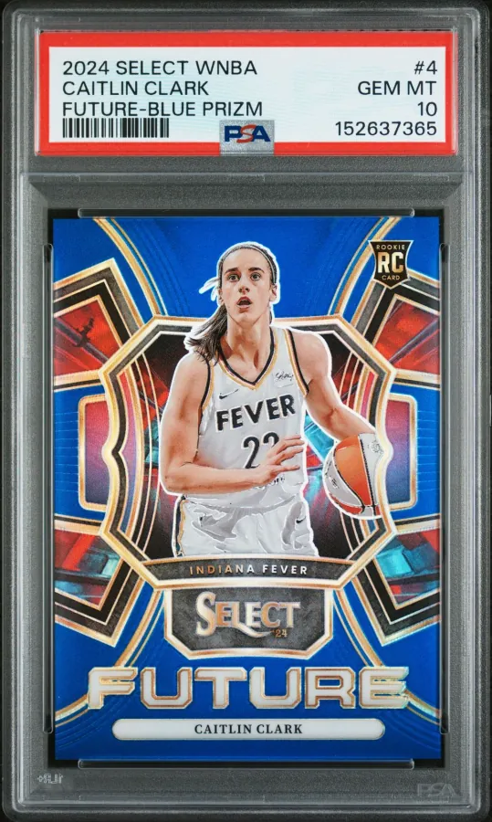 Caitlin Clark – 2024 Select WNBA Future Blue Prizm #4