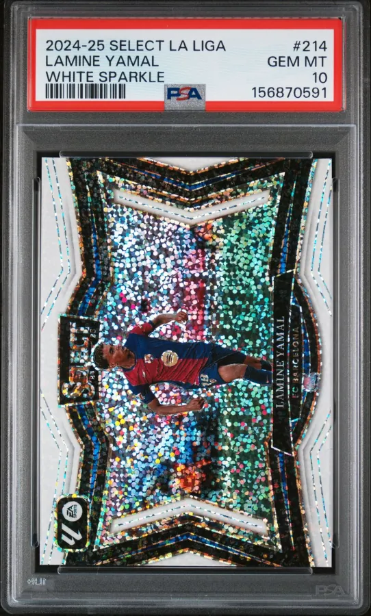 Lamine Yamal – 2024-25 Select La Liga White Sparkle #214